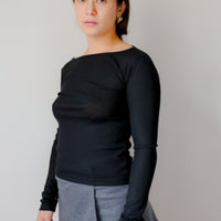 Merino Wool 100% Sheer Long Sleeve Tops