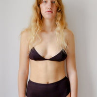 Wool triangle Bra