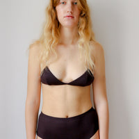 Wool triangle Bra