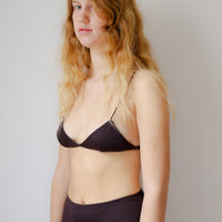 Wool triangle Bra
