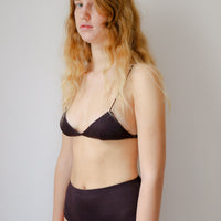 Wool triangle Bra