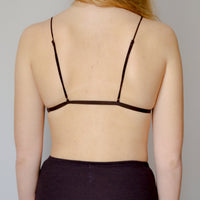 Wool triangle Bra
