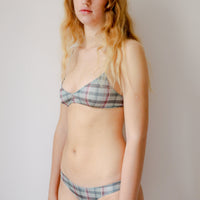 Silk or Check Brief Shorts