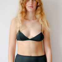 Wool triangle Bra