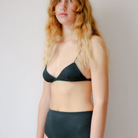 Wool triangle Bra