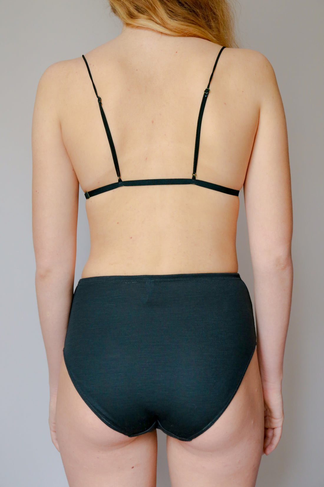 Wool triangle Bra