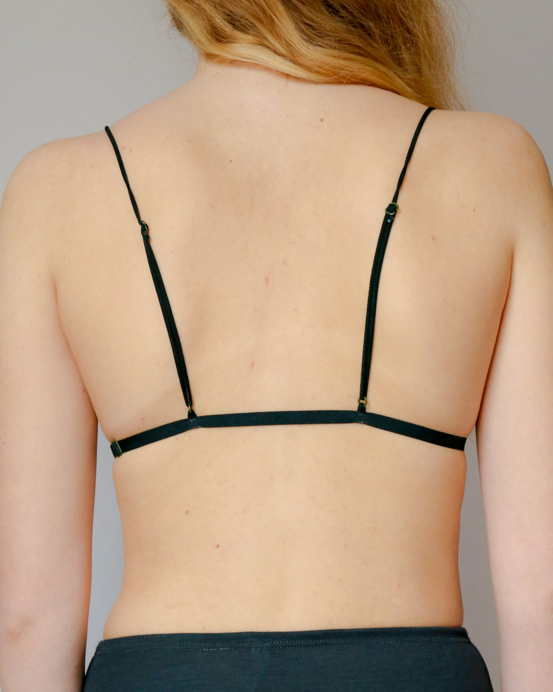 Wool triangle Bra