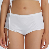 "D"Logo Satin Boxer Shorts