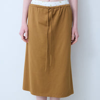 【NEW】Cotton Long Skirt