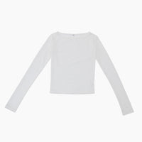 【NEW】Lace Boat Neck T-shirts