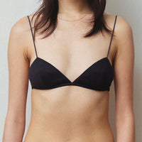 Wool triangle Bra