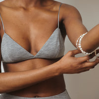 Wool triangle Bra