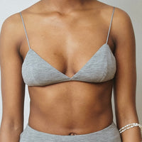 Wool triangle Bra