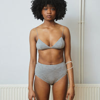 Wool high-waist Shorts