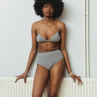 Wool high-waist Shorts