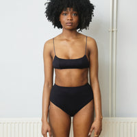 Wool high-waist Shorts