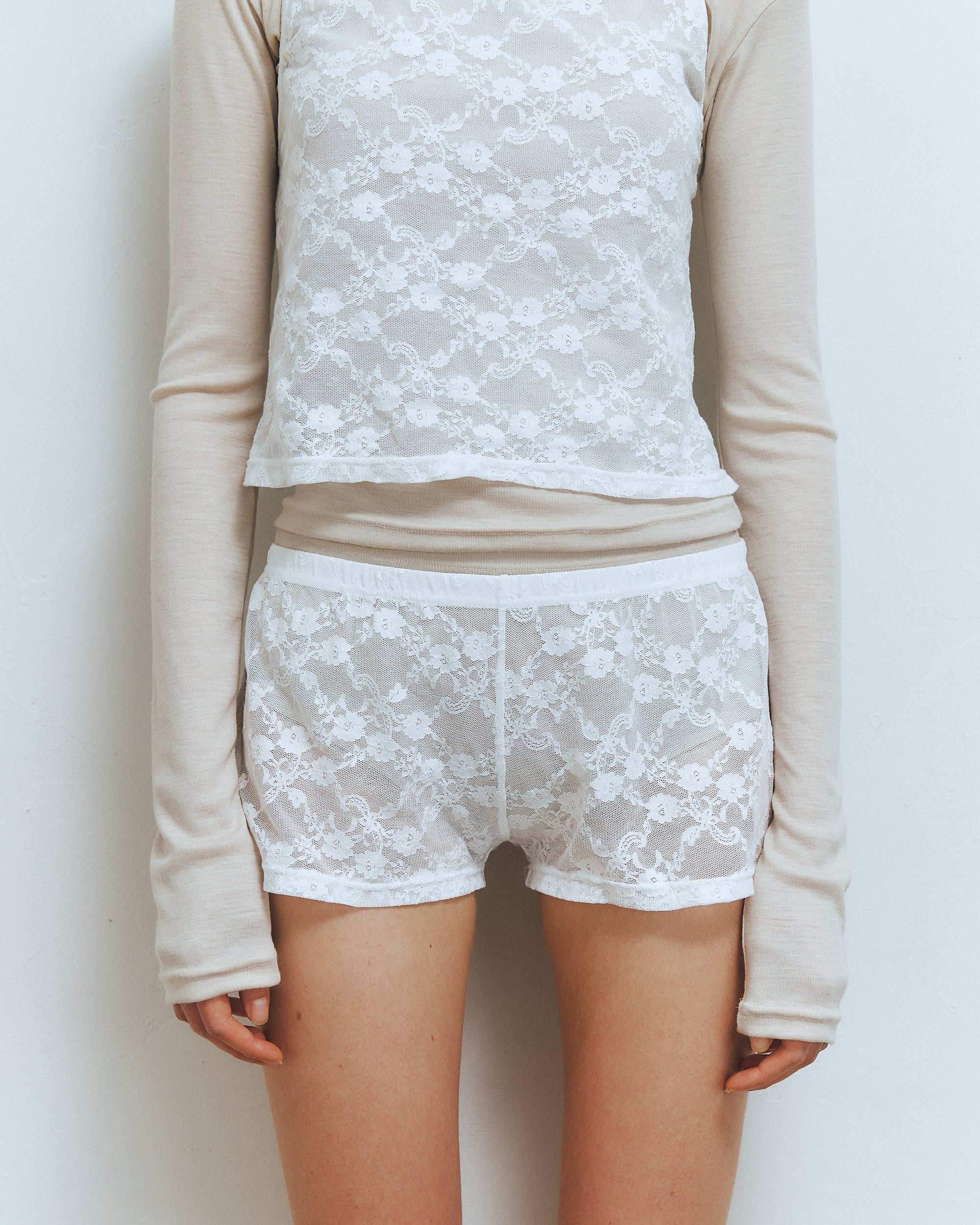 Lace Mini Bottom – draw