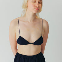 Wool triangle Bra