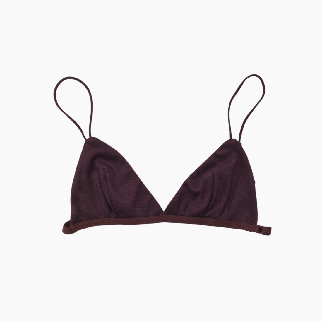 Wool triangle Bra
