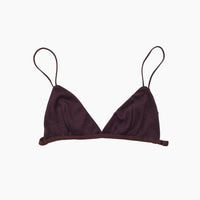 Wool triangle Bra