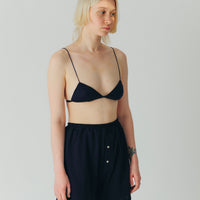 Wool triangle Bra