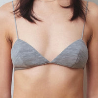 Wool triangle Bra
