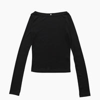 Merino Wool 100% Sheer Long Sleeve Tops