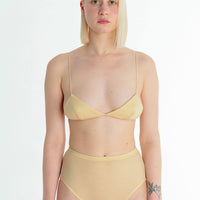 Wool triangle Bra