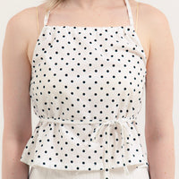 【NEW】Polka Dots 2way Tops