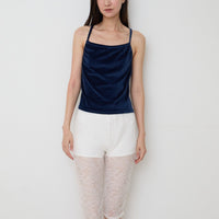 【NEW】Velour 2way Tops
