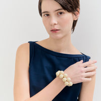 【NEW】Milk Beads bracelet(Beads:L)