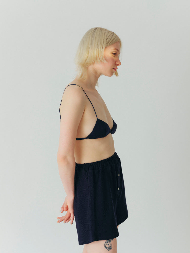 Wool triangle Bra