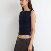 【NEW】Boat Neck Tanktop