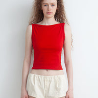 【NEW】Boat Neck Tanktop