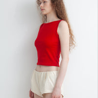 【NEW】Boat Neck Tanktop