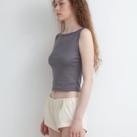 【NEW】Boat Neck Tanktop