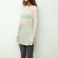 【NEW】Lace Boat Neck T-shirts