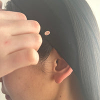 dr Button Hair Band