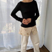 FlowerMesh Cotton Lounge Pants