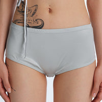 "D"Logo Satin Boxer Shorts
