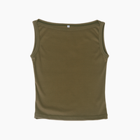 【NEW】Boat Neck Tanktop