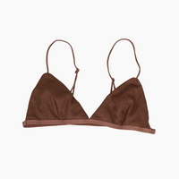 Wool triangle Bra