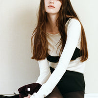Wool oblong Bra