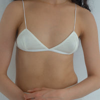Wool triangle Bra