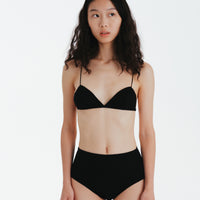 Wool triangle Bra