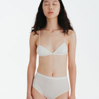 Wool triangle Bra