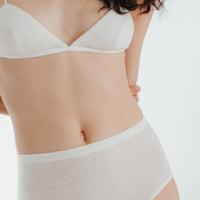Wool high-waist Shorts