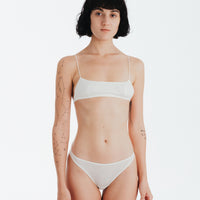 Wool oblong Bra