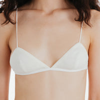 Wool triangle Bra