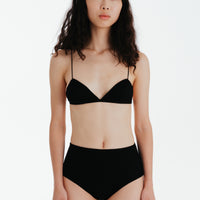 Wool high-waist Shorts